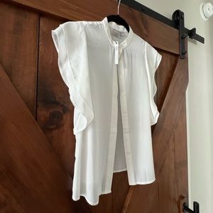 ASOS White Blouse - 4 Petite